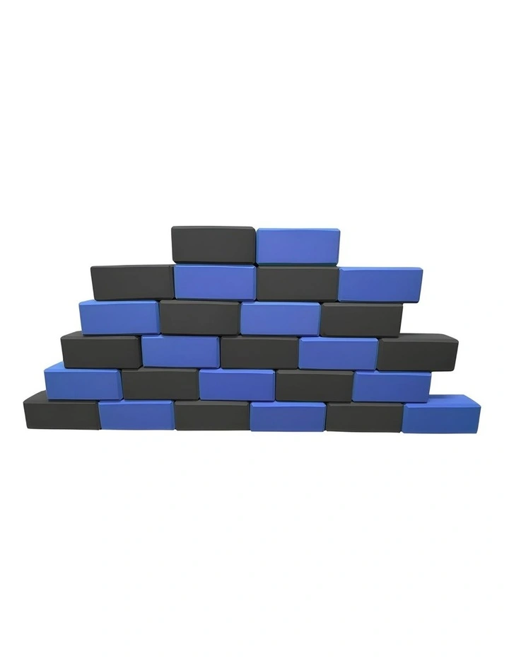 Foam Purple/Black Bricks 26pcs image 1