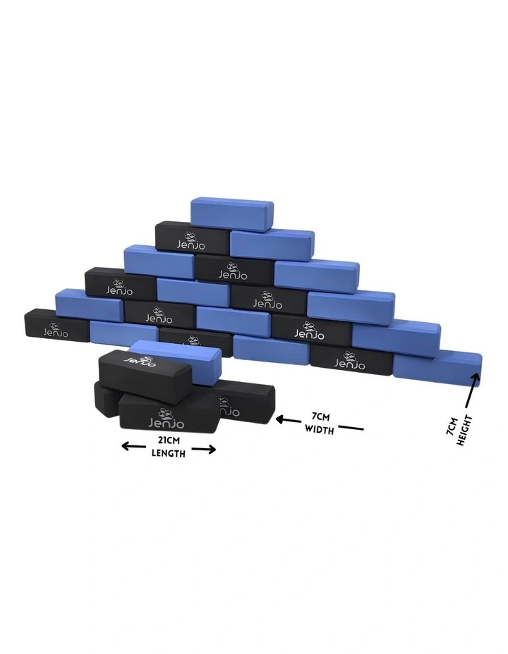 Foam Purple/Black Bricks 26pcs image 5
