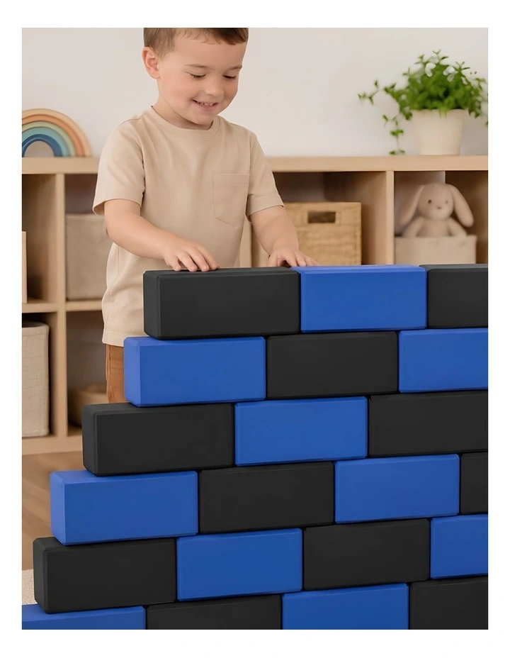 Foam Purple/Black Bricks 26pcs image 6