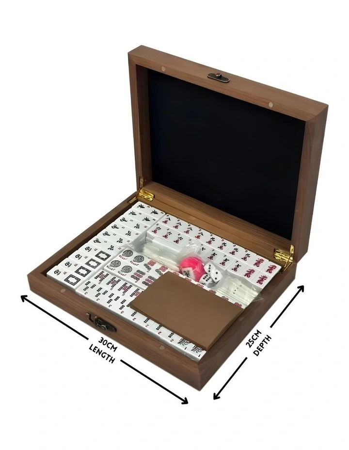 Mahjong With Wooden Carry Case image 6