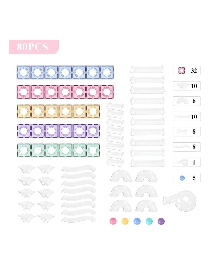 Marble Pastel Run 80pcs image 4