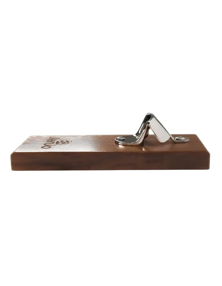 Magnetic Bottle Opener Walnut image 2