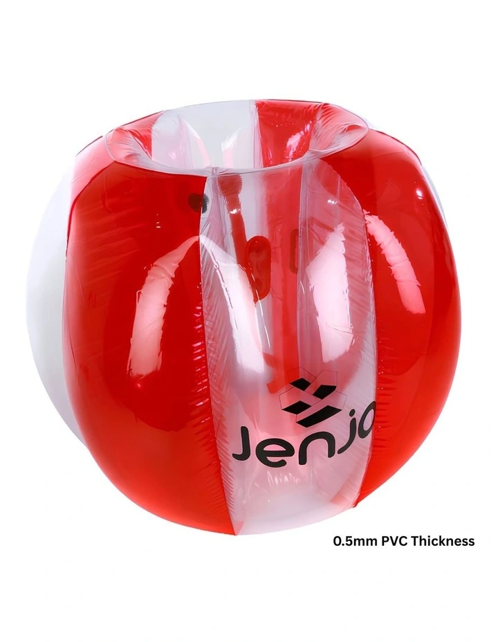 Adult Inflatable Bubble Soccer Ball Red 120x150cm image 3