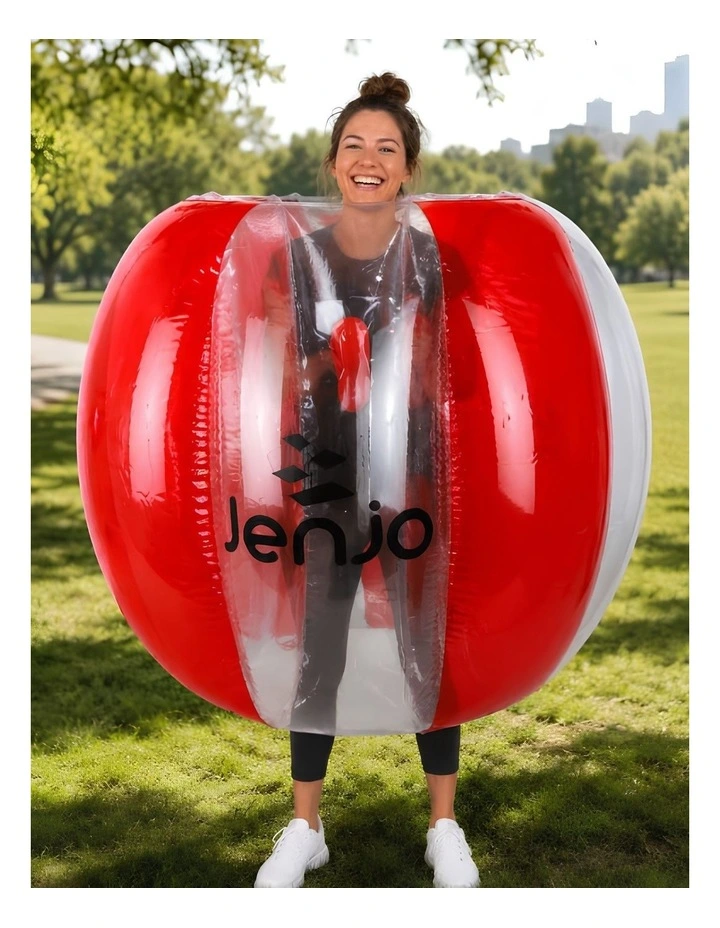 Adult Inflatable Bubble Soccer Ball Red 120x150cm image 5