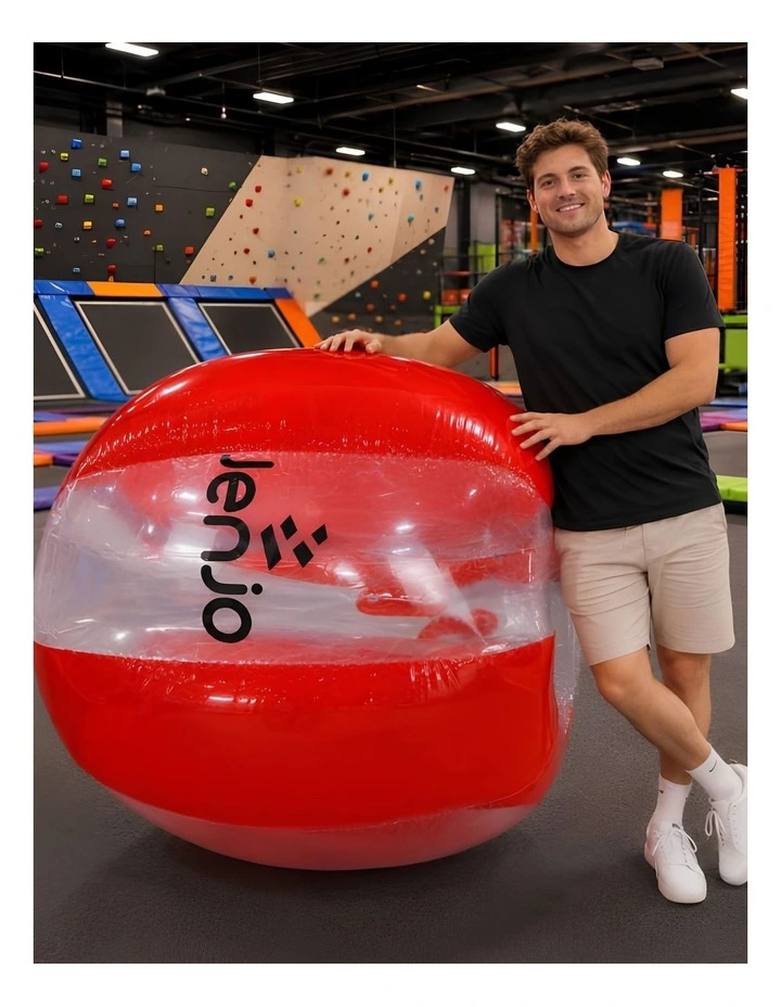 Adult Inflatable Bubble Soccer Ball Red 120x150cm image 6