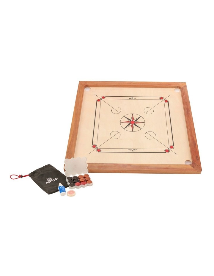 84x84cm Plywood Carrom Board with 74x74cm Internal Playing Area image 2