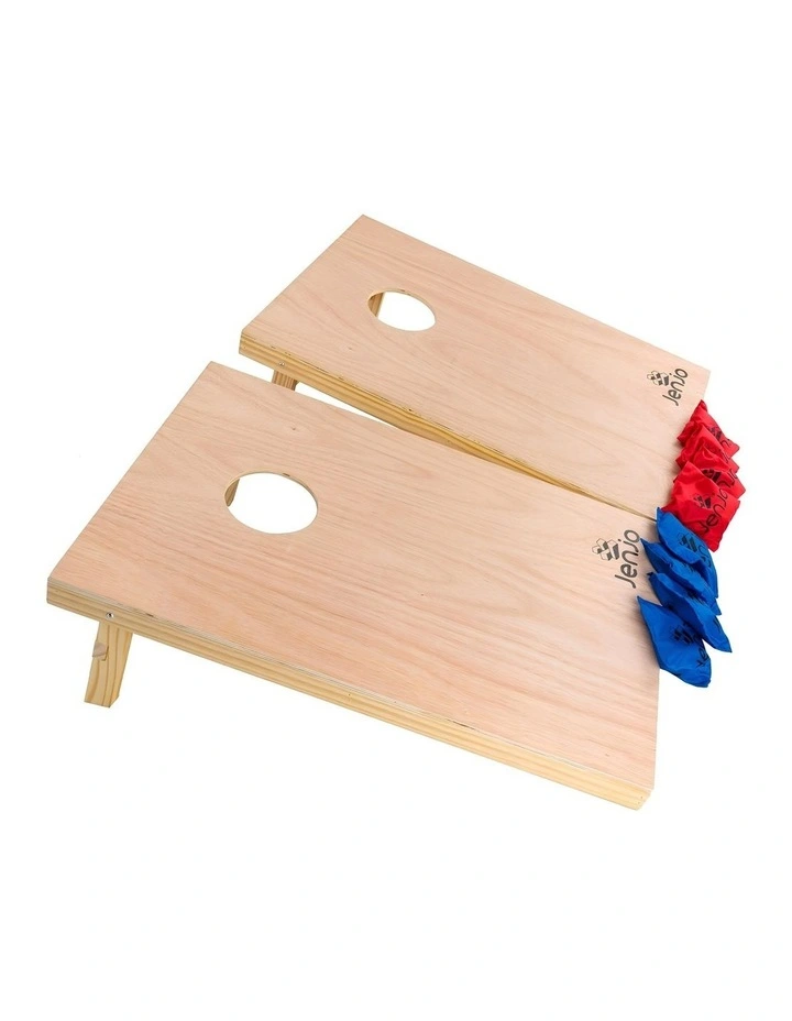 Cornhole Boards & Corn Bags Toss Game Set image 2