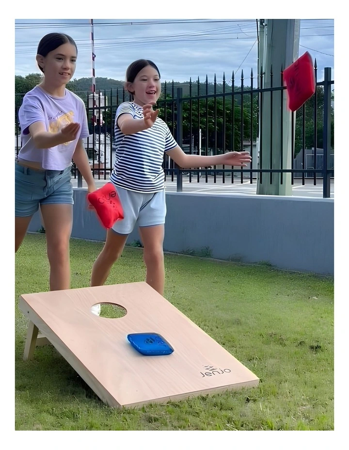 Cornhole Boards & Corn Bags Toss Game Set image 4