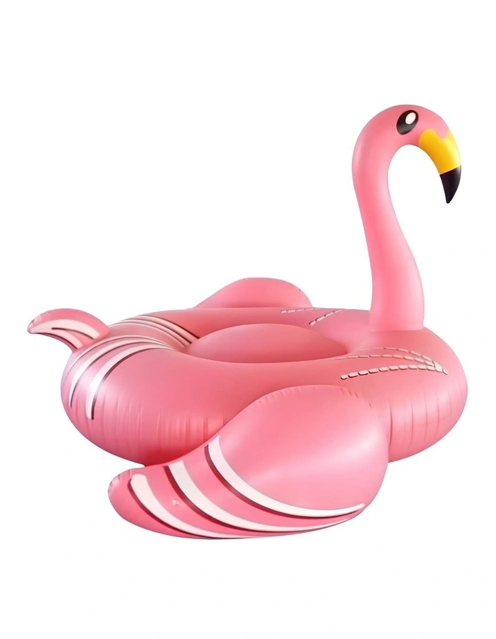 Giant PVC Inflatable Flamingo Pool Toy Float Pink image 3
