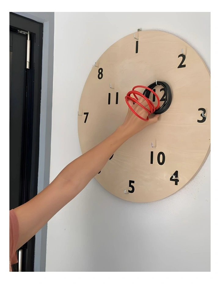 Wooden Giant Hookey Ring Board Lawn Game 68cm diameter image 5