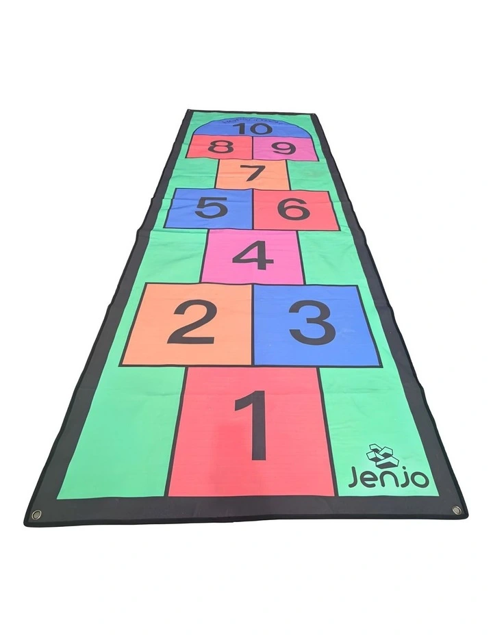 Colourful 3m Length Hopscotch Mat w/ Pegs image 4
