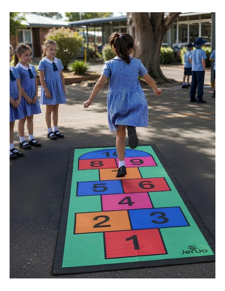 Colourful 3m Length Hopscotch Mat w/ Pegs image 7