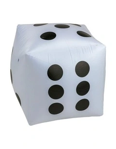 Inflatable Giant Die With Plastic Pump 52cm Diameter