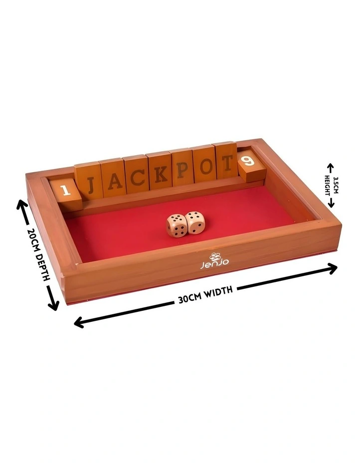 Jackpot /Shut The Box Board Game image 2
