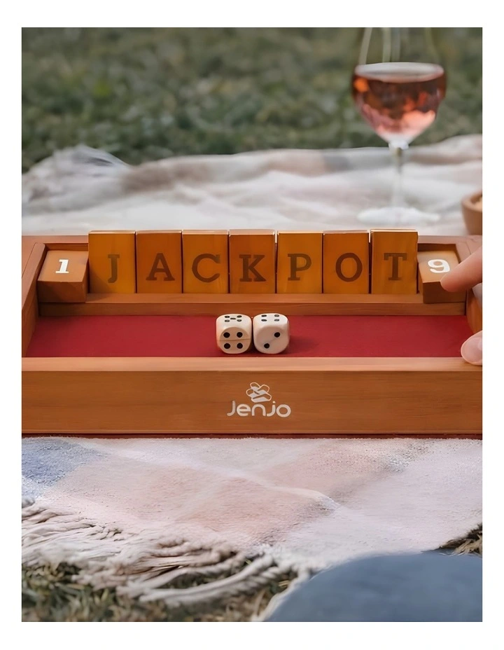 Jackpot /Shut The Box Board Game image 5