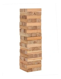 54 Piece Outdoor Jumbo Jenjo Wooden Block Game 81cm