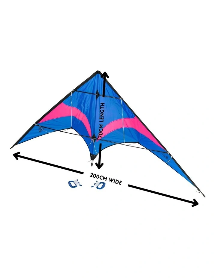 Stunt Kite Blue & Purple image 2