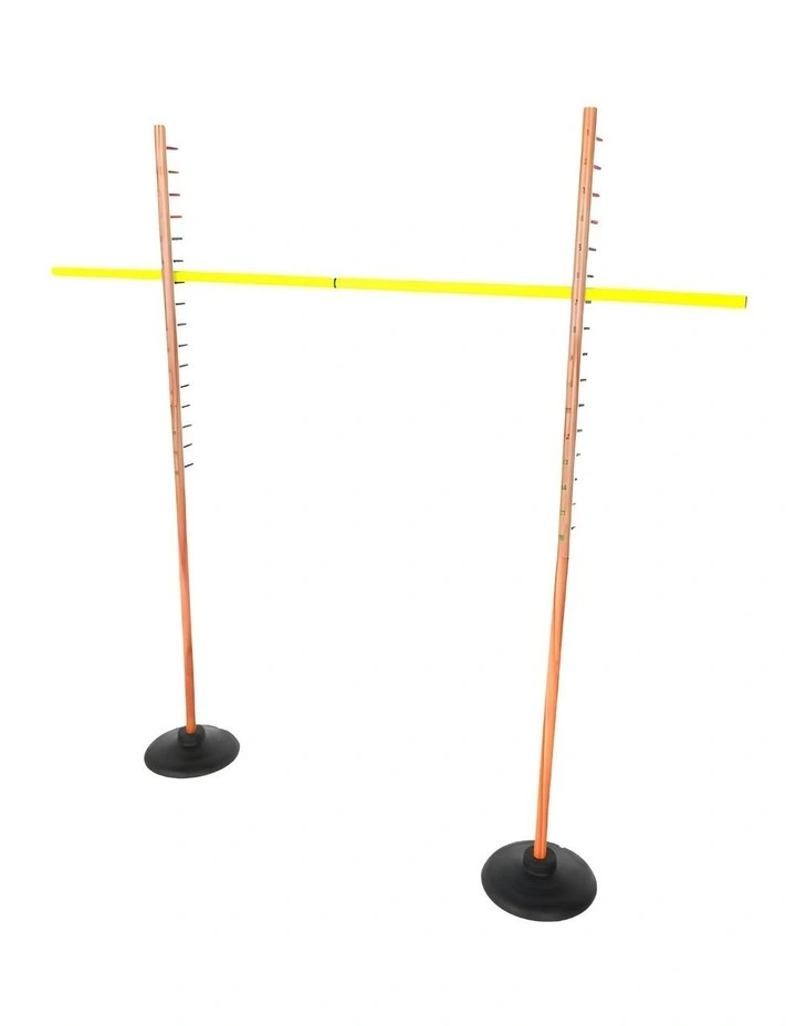 Wooden Limbo Set w/ Rubber Legs & Plastic Pole Height 158cm image 3