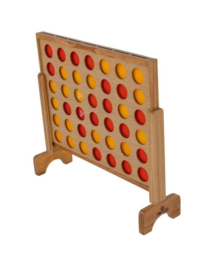 Mega Plywood Connect Four In A Row Game Set 69X79Cm image 3