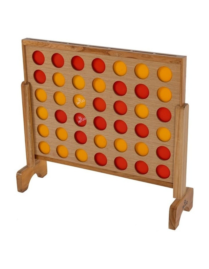 Mega Plywood Connect Four In A Row Game Set 69X79Cm image 4