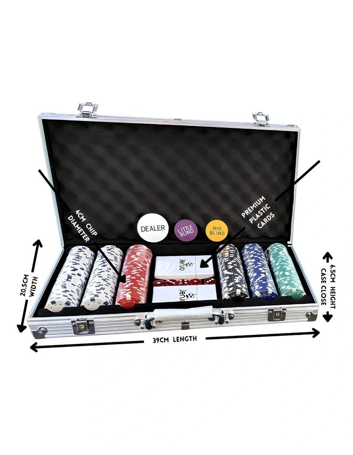 Poker Sets With Premium Plastic Playing Cards image 2