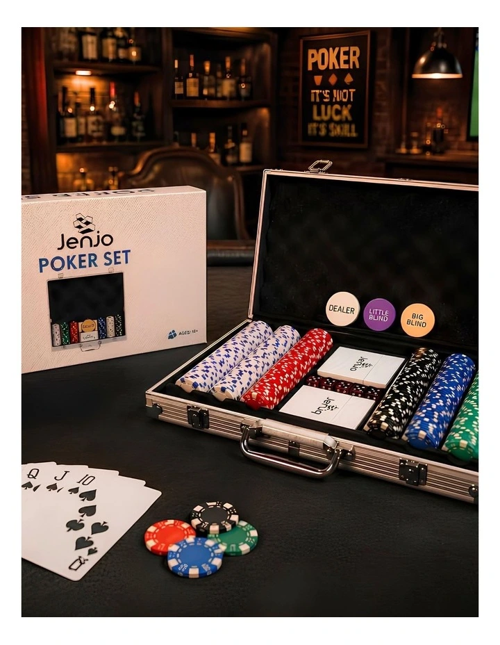 Poker Sets With Premium Plastic Playing Cards image 5