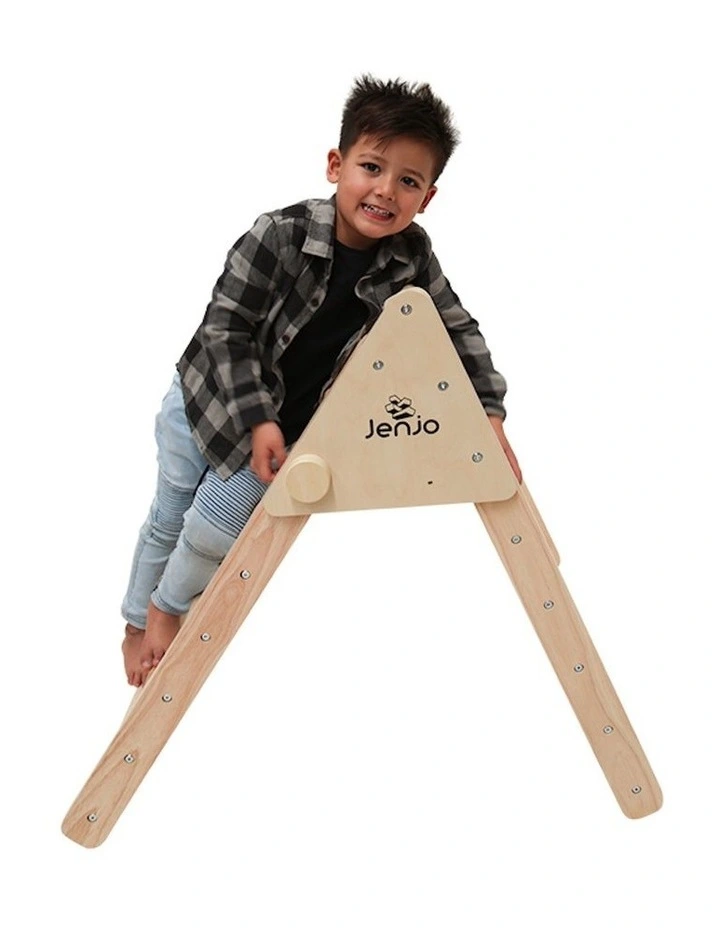 Kids Hardwood ClimbA Pikler Foldable Frame 80cm High image 5