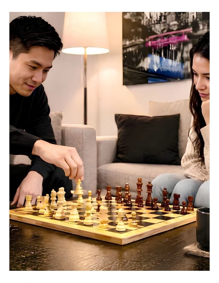 3in1 Chess, Checkers and Backgammon Board Game image 6