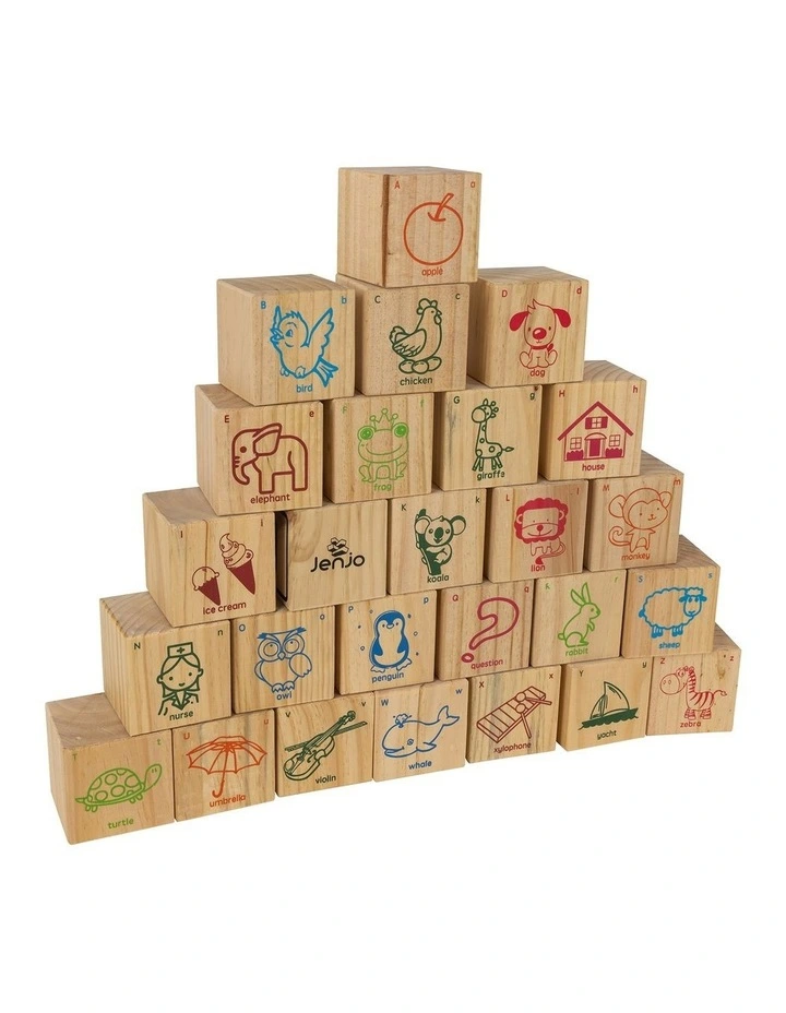 ABC Blocks 9cm image 3