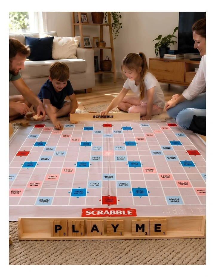 Giant Scrabble 150x150cm Game Board Mat image 5