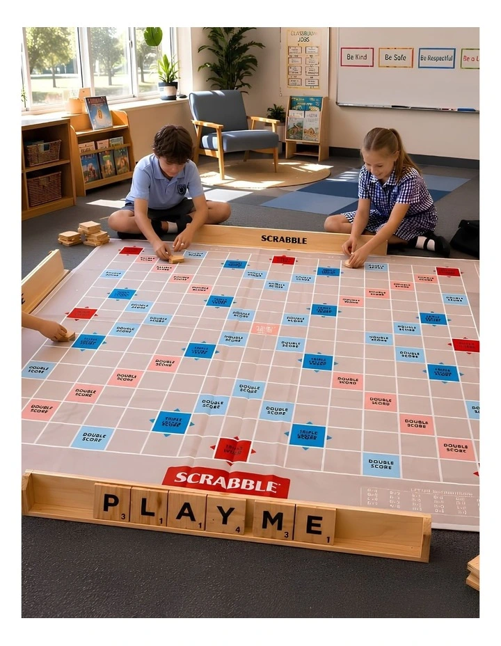 Giant Scrabble 150x150cm Game Board Mat image 6