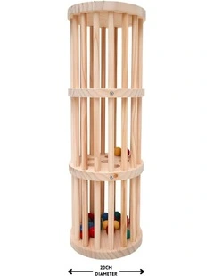 Giant Wooden Rainmaker Rattle 68cm