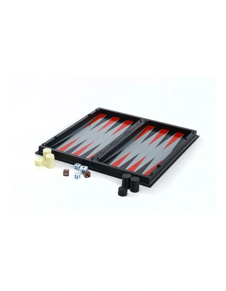 3 in 1 Magnetic Chess, Checkers & Backgammom Foldable Board Game image 6