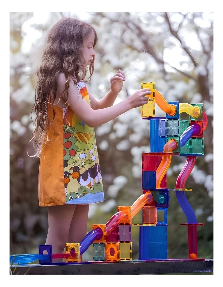 Magnetic Run 100 Piece in Multi image 5