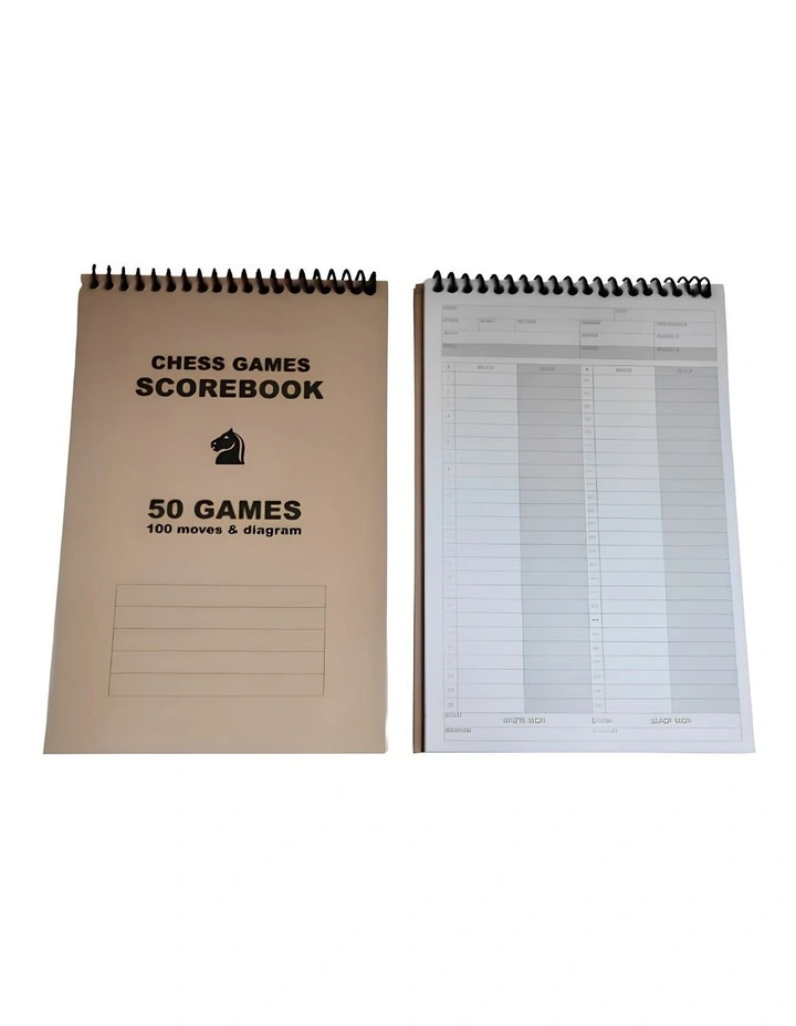 Chess Scorebook in Yellow image 3