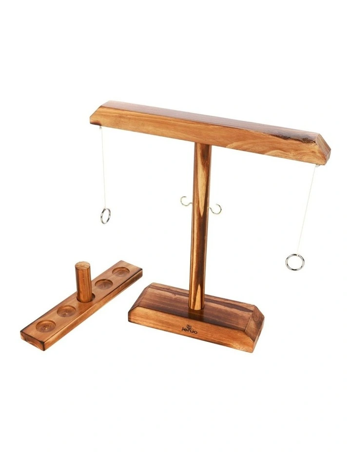 Hook & Ring Toss in Brown image 2