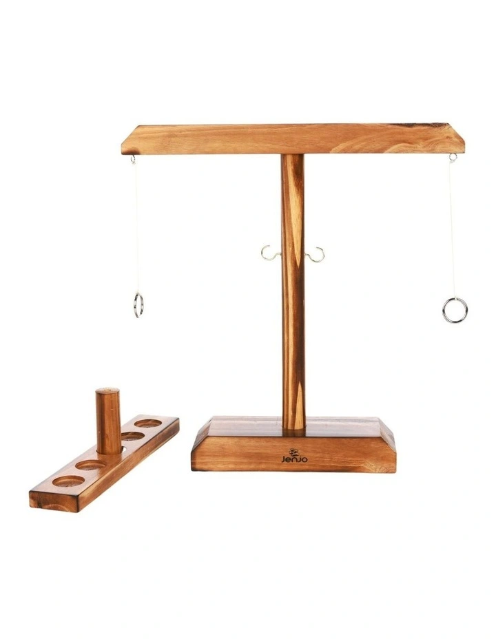 Hook & Ring Toss in Brown image 3
