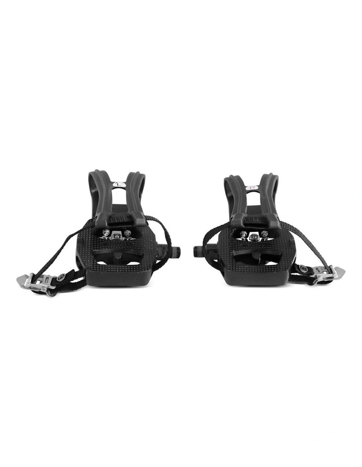 2-in-1 Spin Bike Pedals (SPD Compatible) in Black image 3