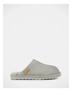 Loch Slippers in Dove Grey