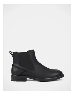 League Boots In Black