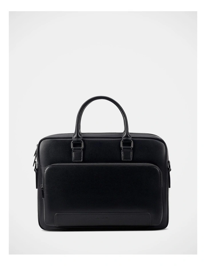 Alex Document Bag in Black image 2