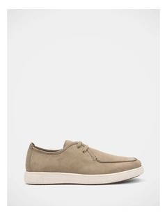 Gael Shoes In Taupe Nubuck