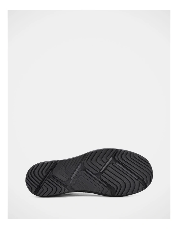 Scotty Lace Up Shoes In Bold Black Leather image 6