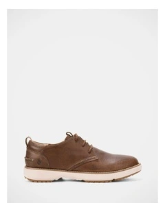 Scotty Lace Up Shoes In Lion Tan Leather
