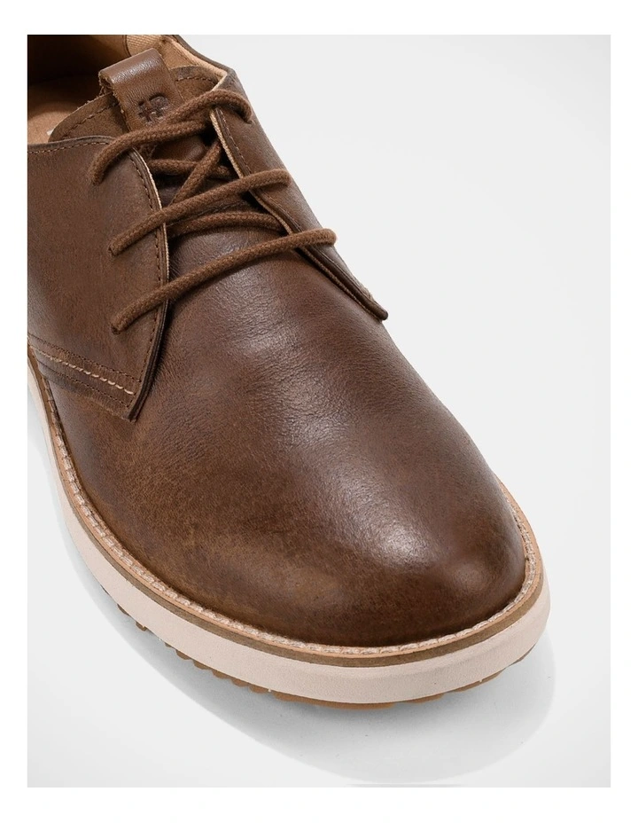 Scotty Lace Up Shoes In Lion Tan Leather image 4