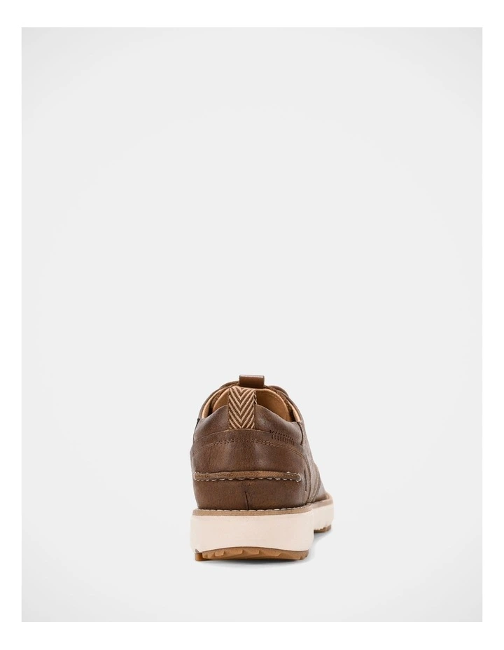 Scotty Lace Up Shoes In Lion Tan Leather image 5