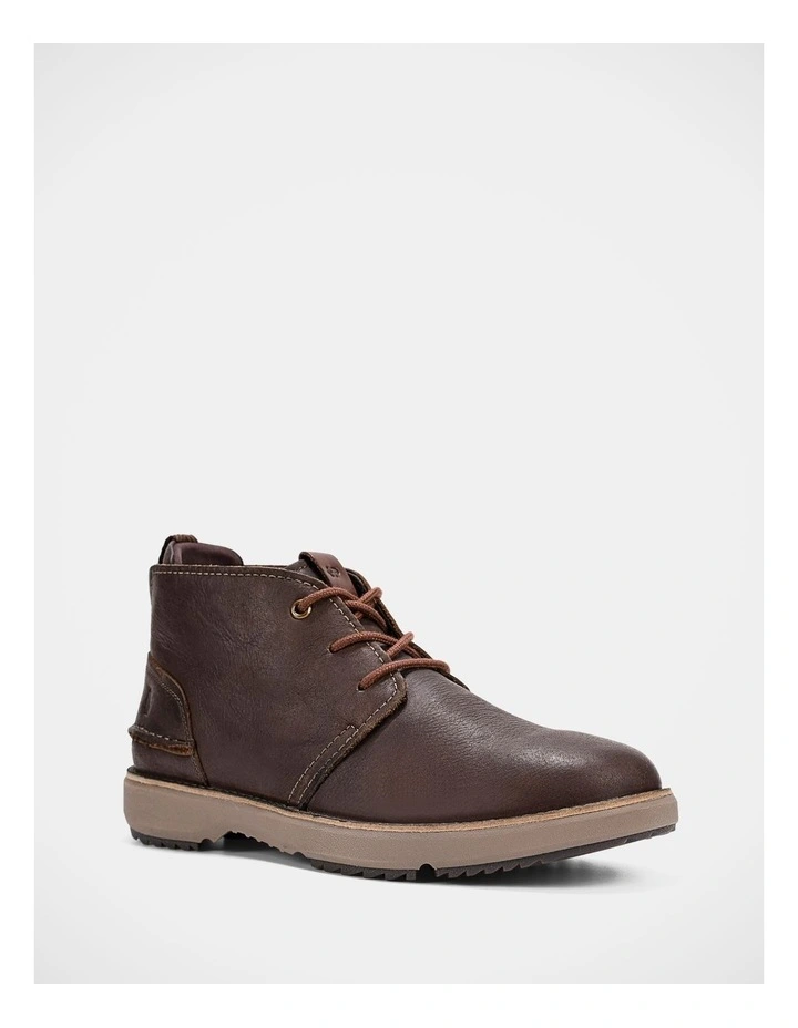Scotty Chukka Boots In Dark Brown Leather image 2