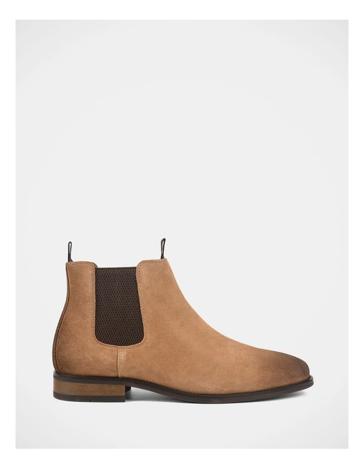 Wisconsin Boots In Chestnut Suede image 1
