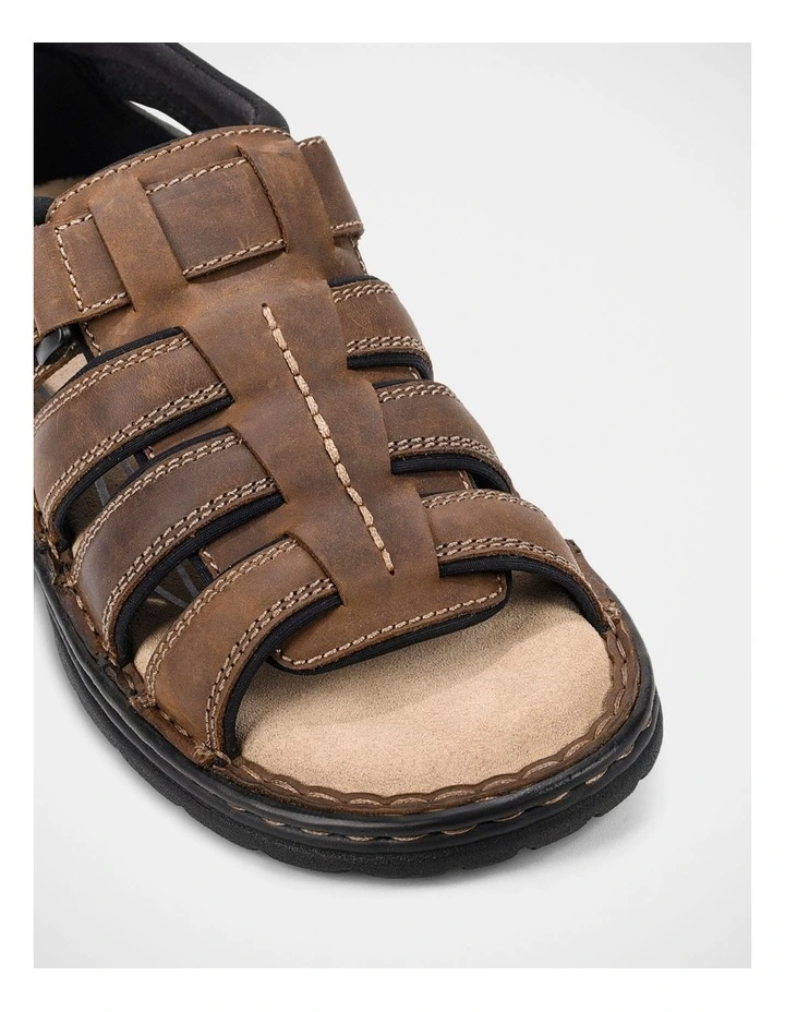 Spartan Ii Sandals In Brown image 4