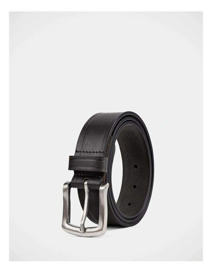 Casual Plain Belt In Black image 1